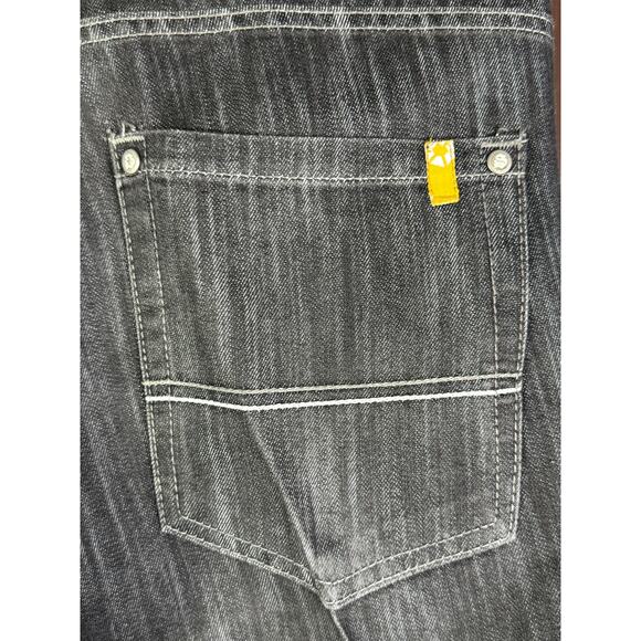 Southpole 8180 Straight Leg Denim Jean Pants Skater Hip Hop Y2K Black Men 34 EUC - Picture 9 of 9